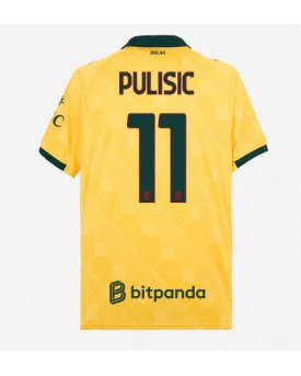 Billige Fotballdrakt AC Milan Christian Pulisic #11 Replika Tredjedrakt 2025-26 Kortermet Billige Fotballdrakt AC Milan Christian Pulisic #11 Replika Tredjedrakt 2025-26 Kortermet